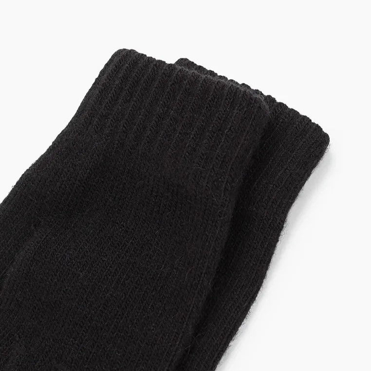 Gloves for women Merino wool color black