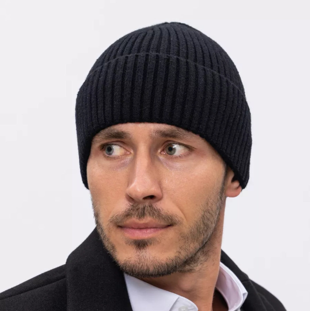 Hat for man Merino wool