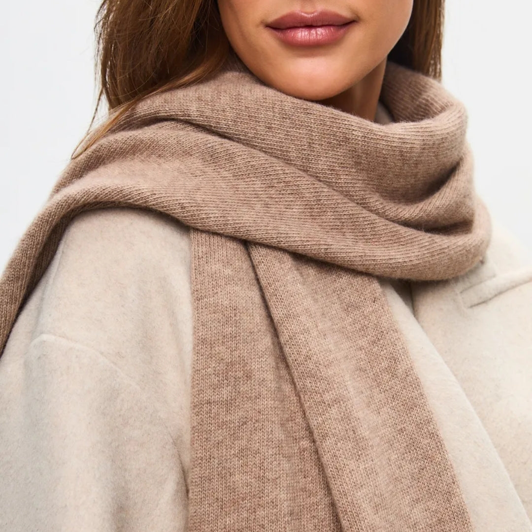 Winter merino wool women Knit scarf