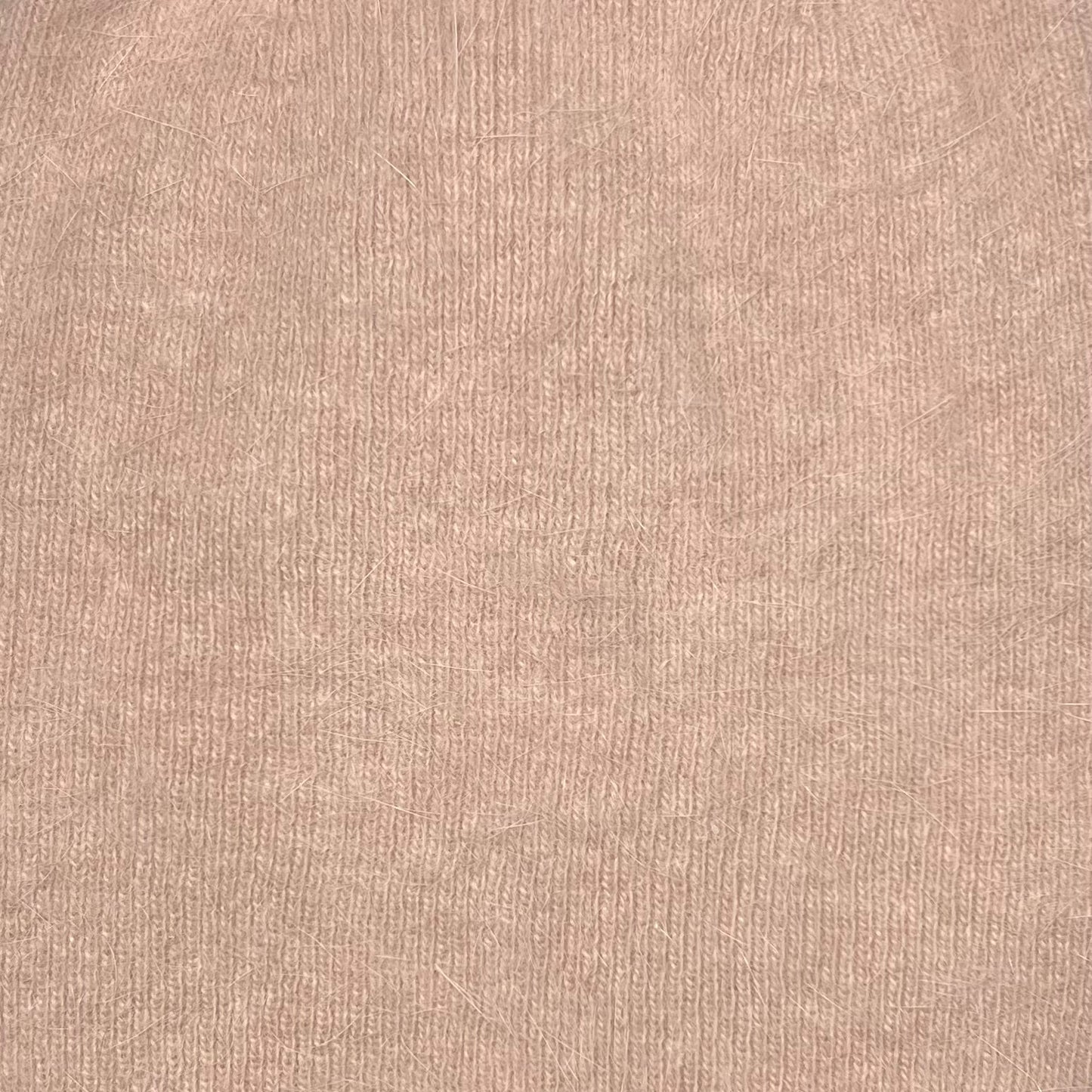Winter knit angora wool beanie women