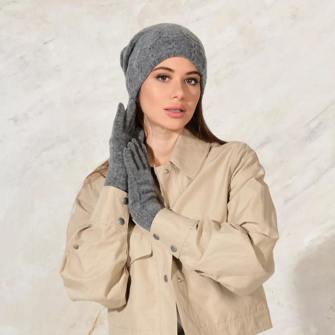 Angora Wool Women Gloves
