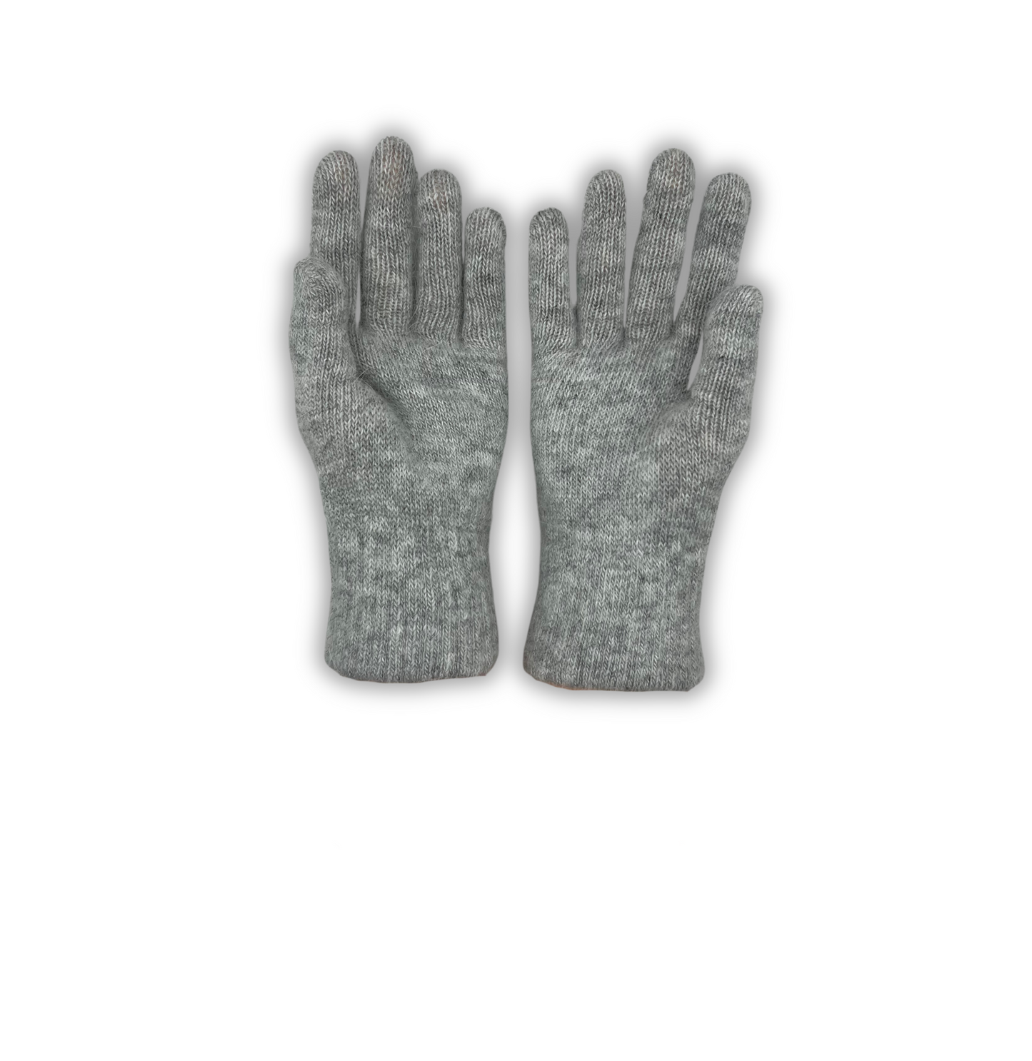 100% Angora Knitted Gloves for Women Made in USA