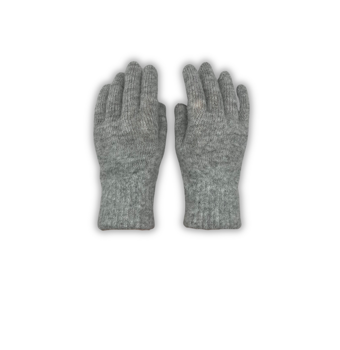 100% Angora Knitted Gloves for Women Made in USA