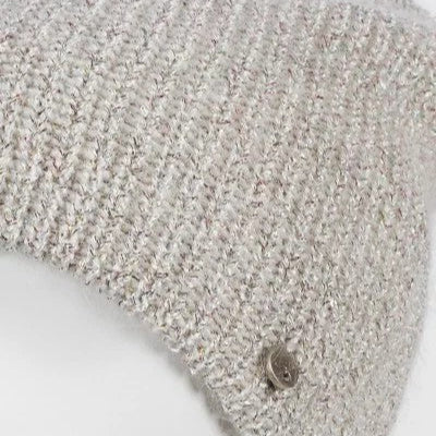 Hat for woman Angora wool color white