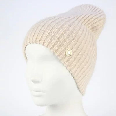 Hat for woman Dolores Angora wool color light bej