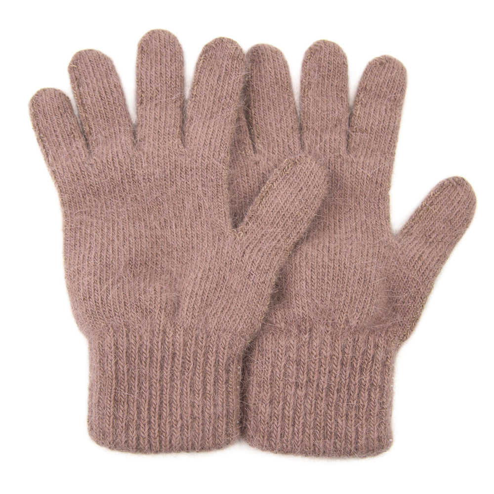 Gloves for women Angora color pink