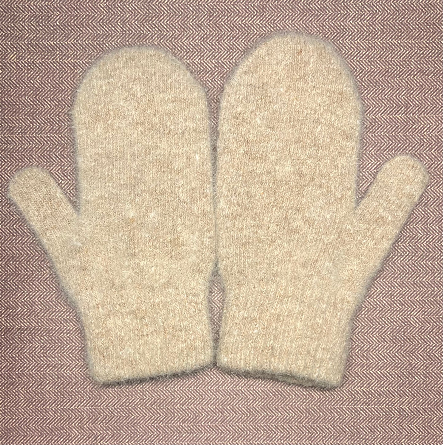 Angora Wool Women Mittens