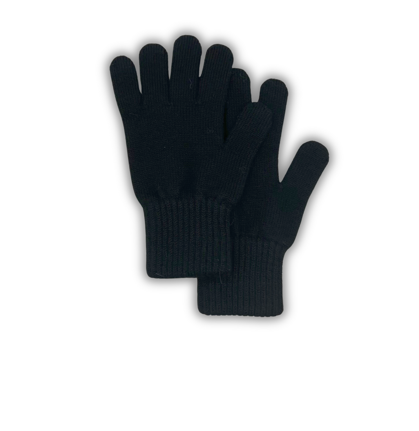 Knit Cashmere Wool Gloves for Men Cold Weather Accessories Made In USA