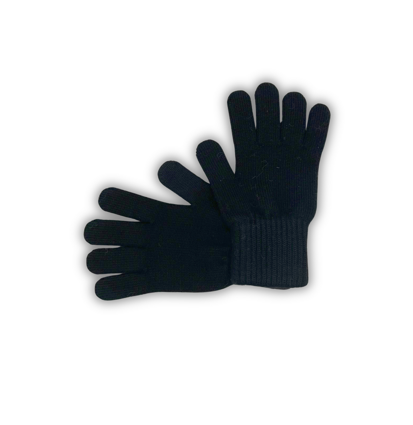 Knit Cashmere Wool Gloves for Men Cold Weather Accessories Made In USA