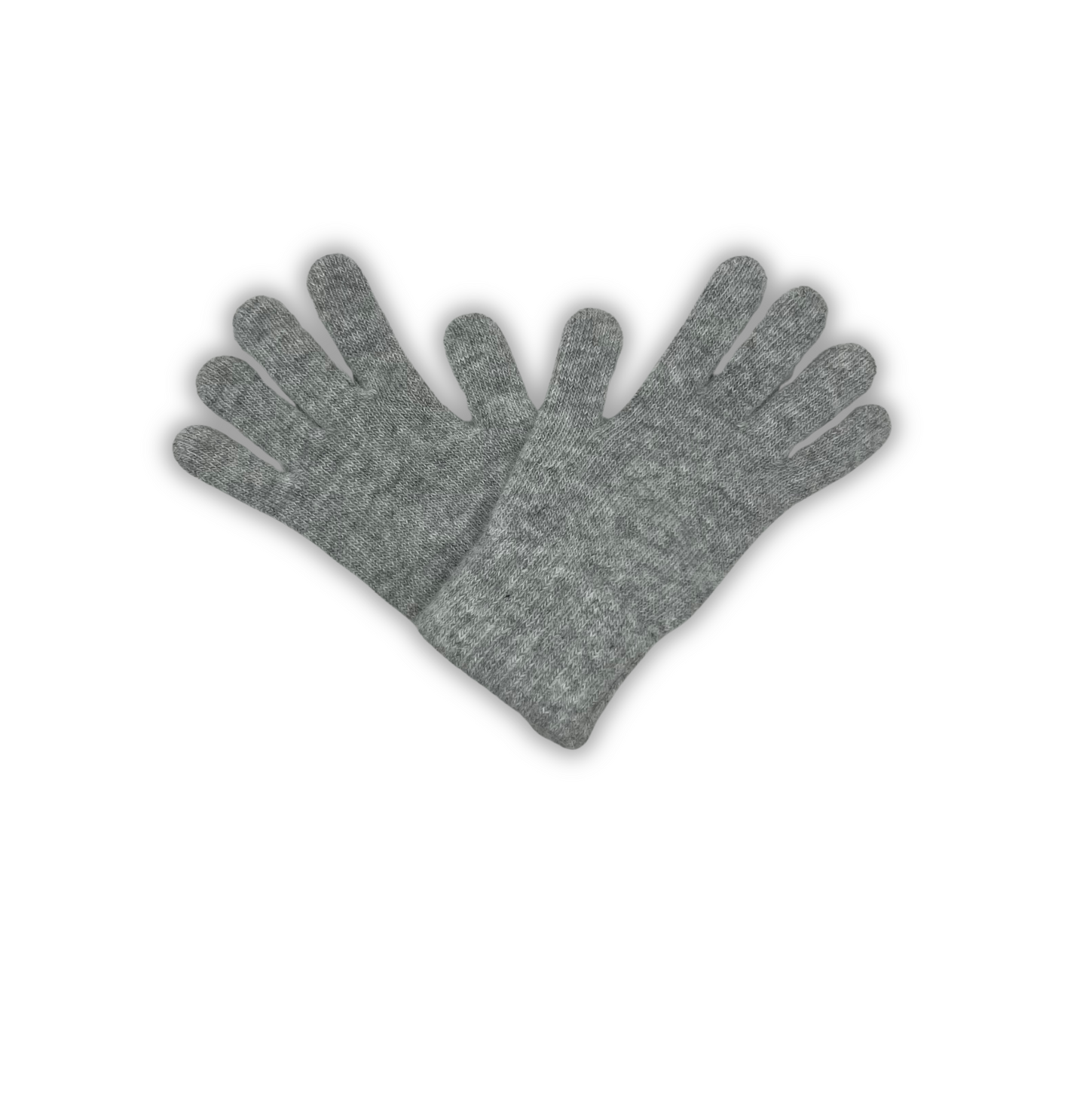 100% Angora Knitted Gloves for Women Made in USA